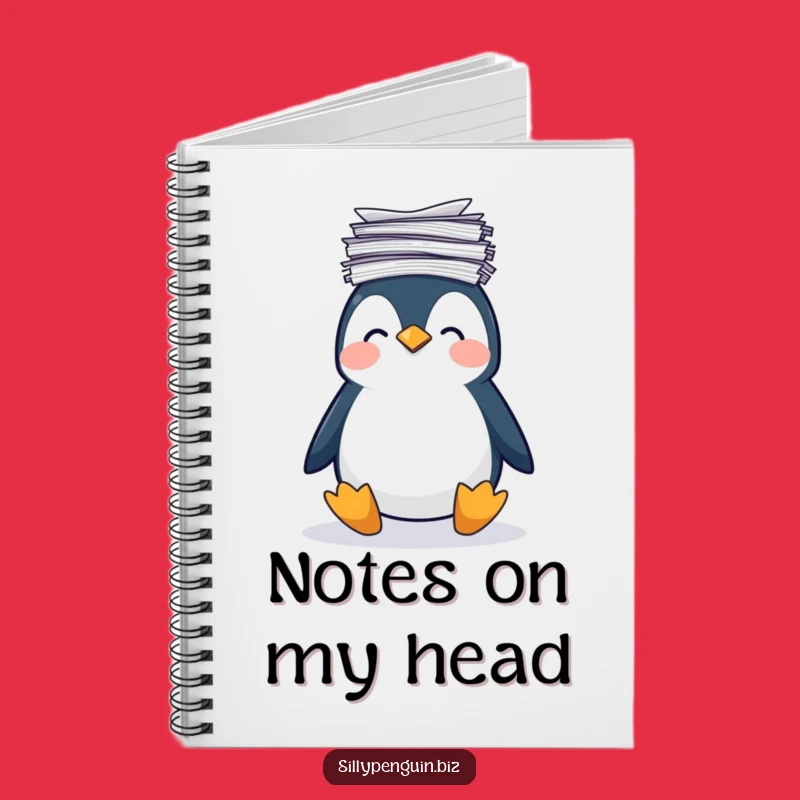 Funny Penguin Paperwork Planner Notebook: Hilarious Gift for Task Masters